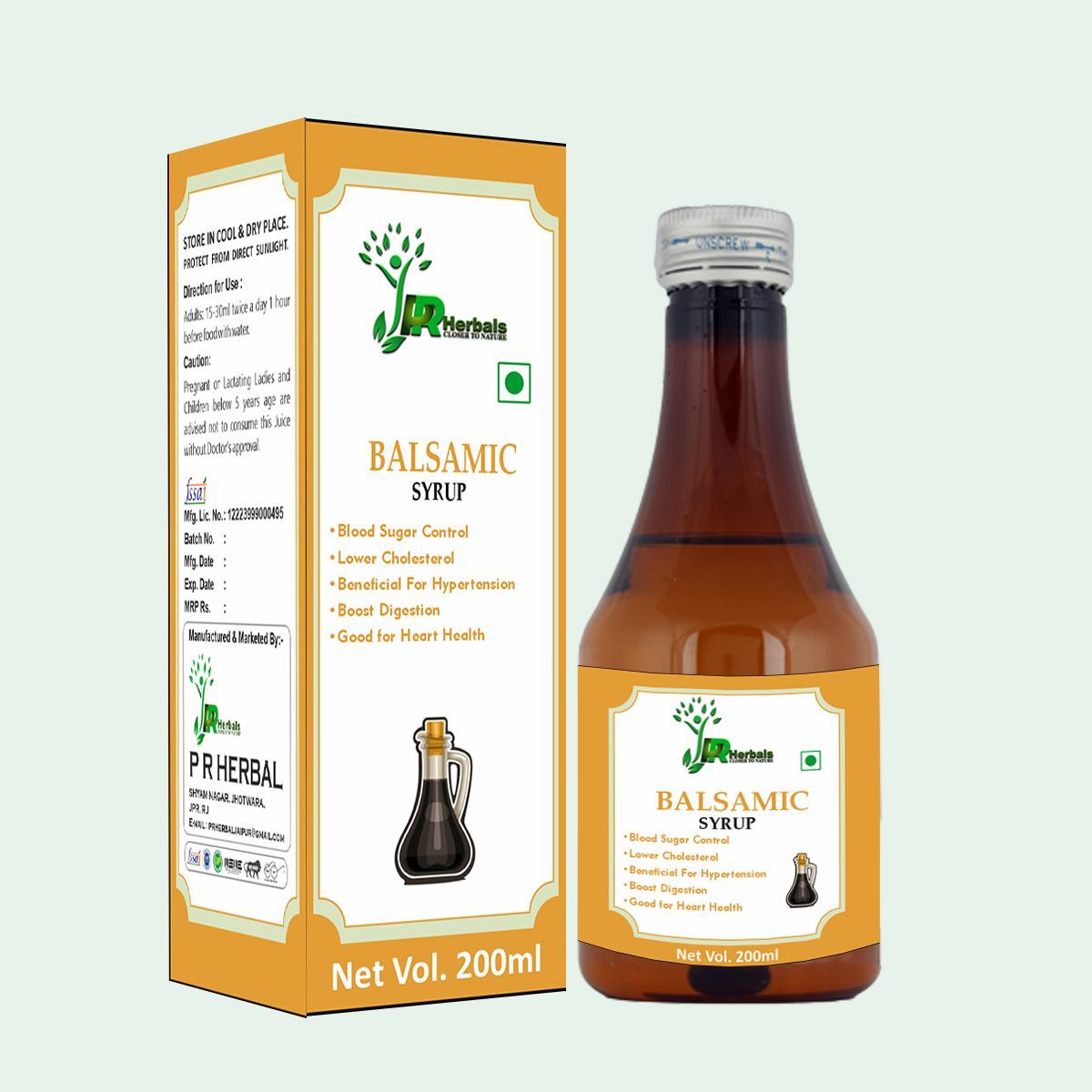 Balsamic Syrup - Product Type: Herbal Medicine