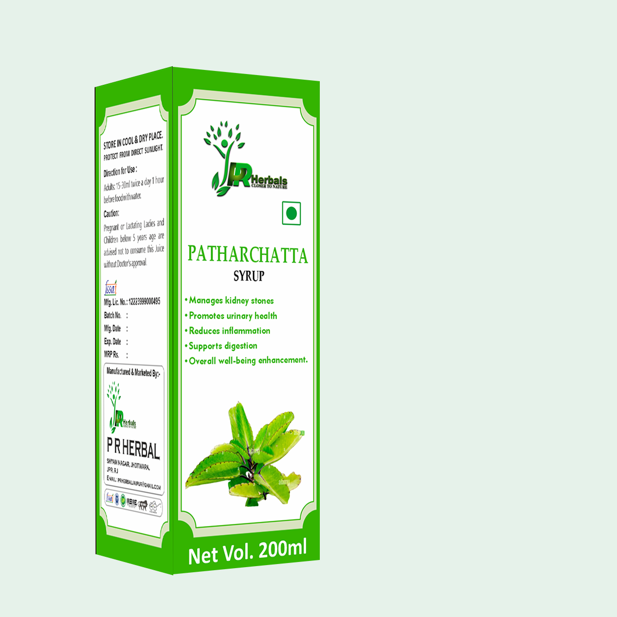 Patharchatta Syrup - Product Type: Herbal Medicine