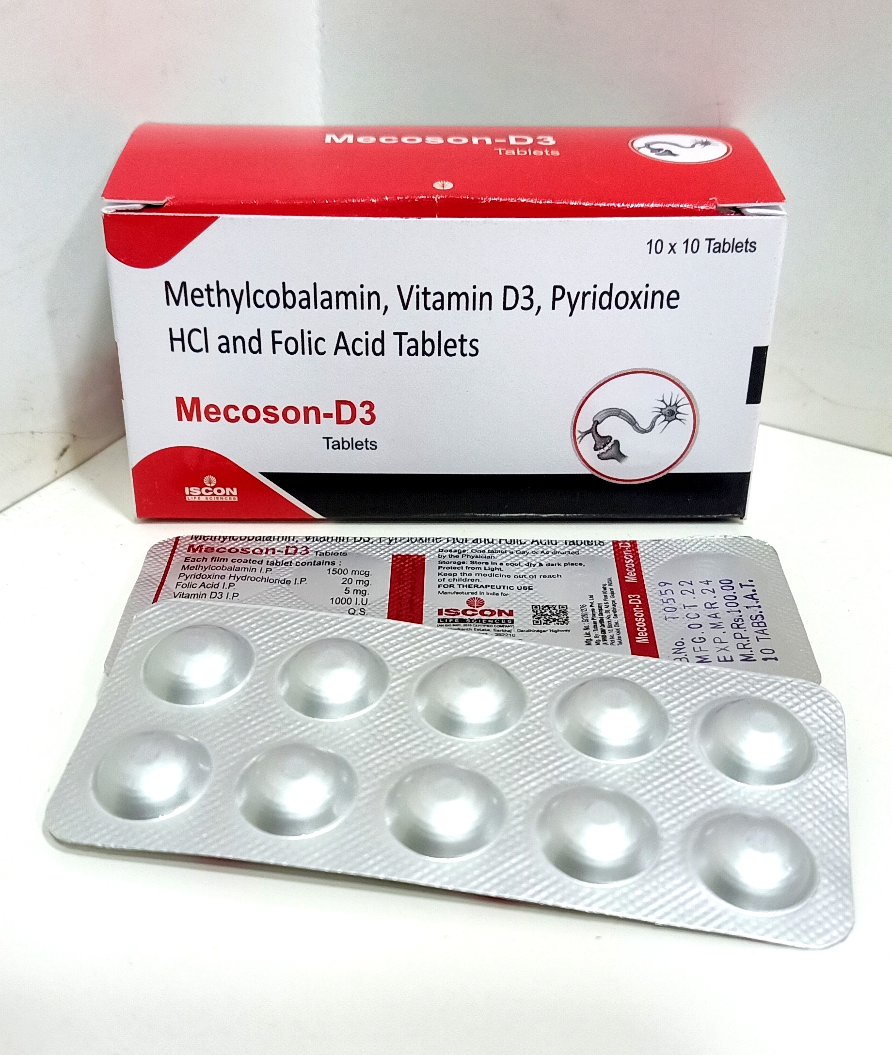 Mecoson-d3 Tablets General Medicines