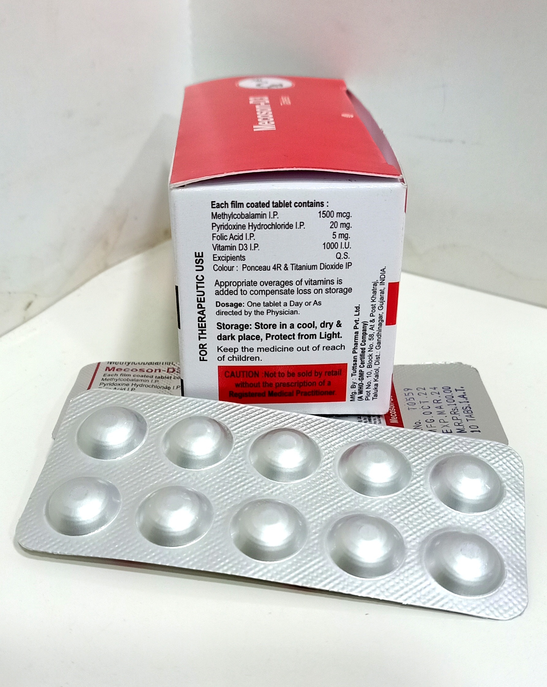 Mecoson-d3 Tablets General Medicines