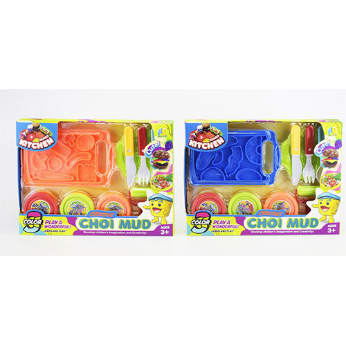 Multicolor Play Dough Kitchen Toys Set