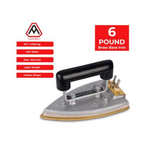 2.700 किलोग्राम पीतल का आधार लोहे