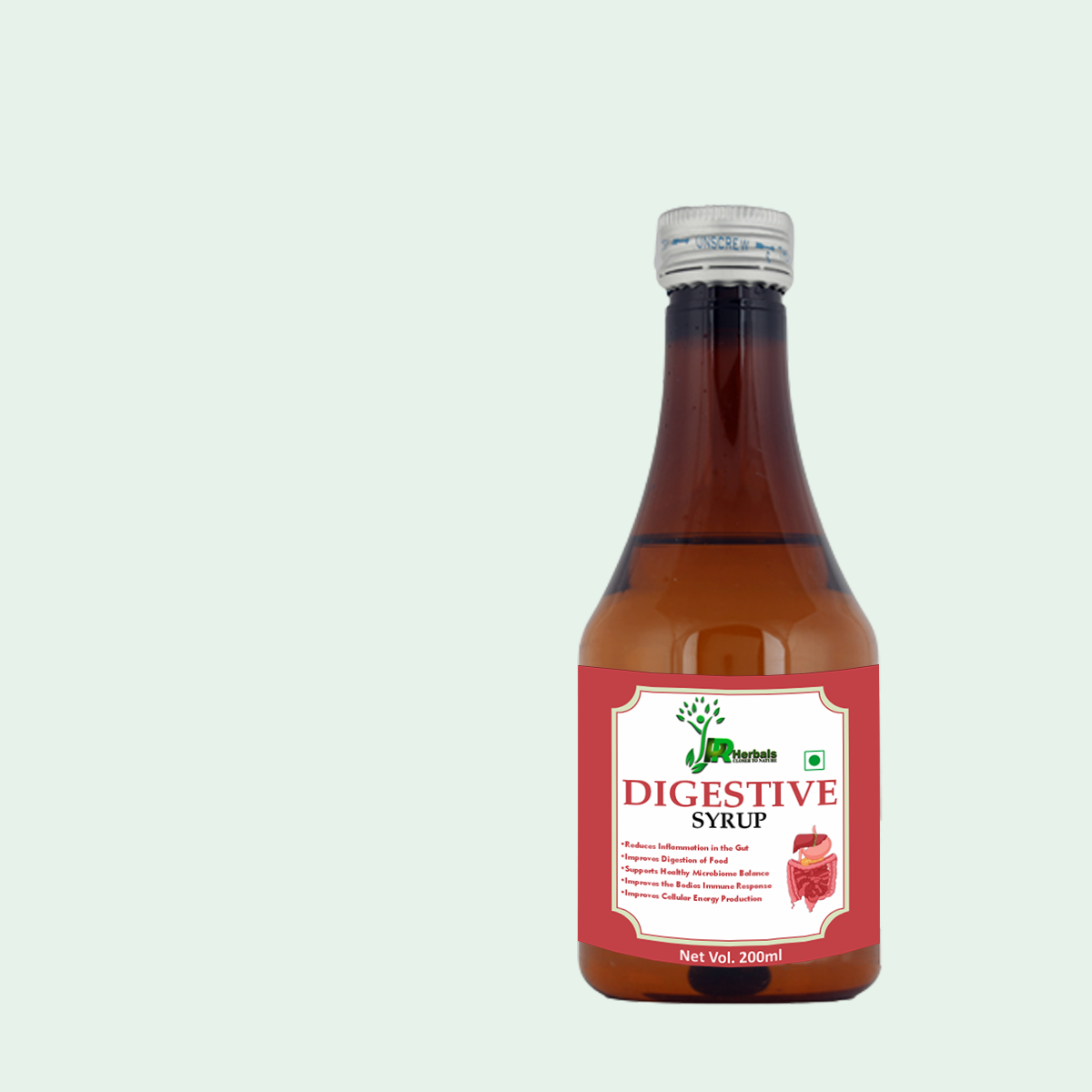 Digestive Syrup - Ingredients: Such As Ginger