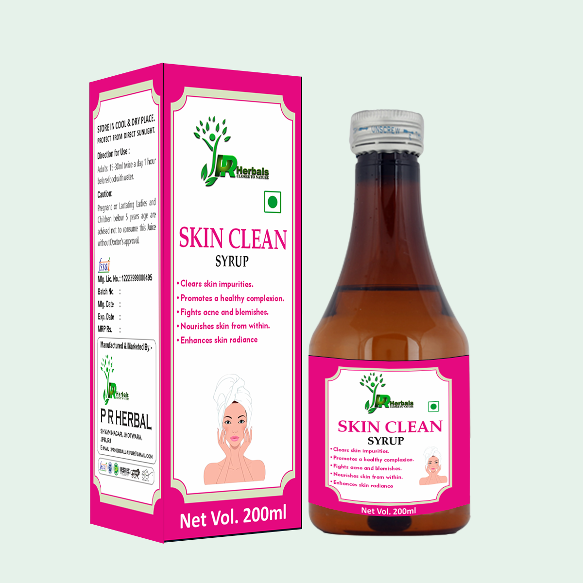 Skin Clean Syrup - Product Type: Herbal Medicine at Best Price in ...