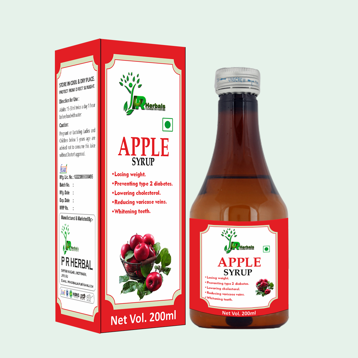 Apple Sirka Syrup