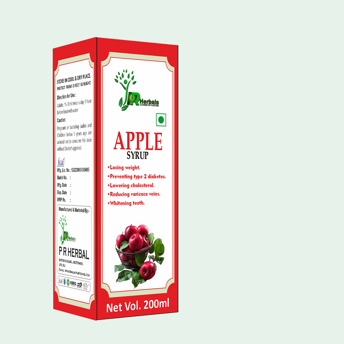 Apple Sirka Syrup