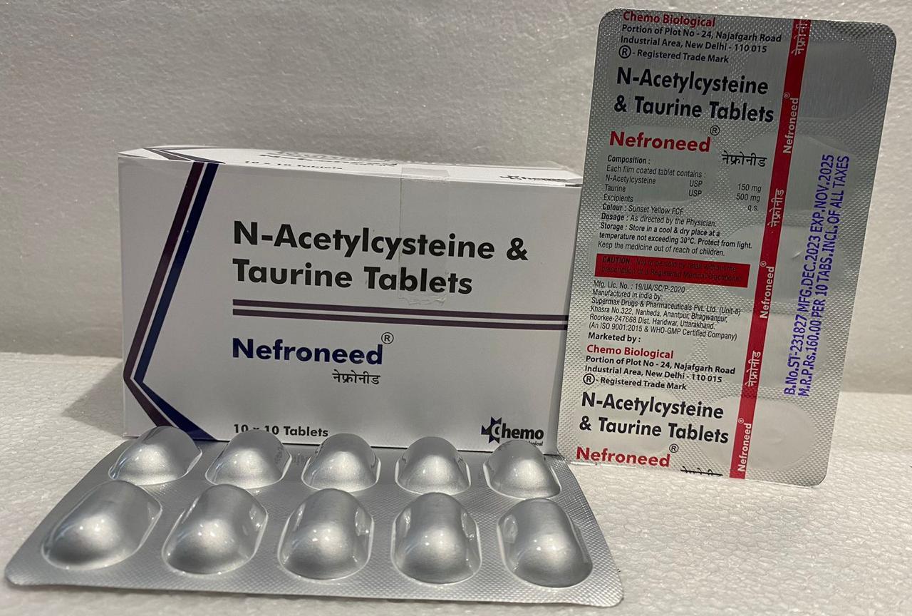 N-acetyl Cysteine + Taurine Tablets