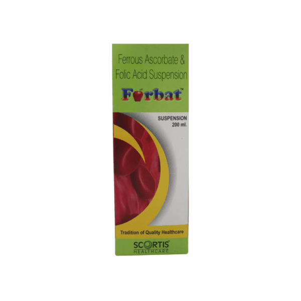 Forbat_ferrous Ascorbate And Folic Acid Suspension Age Group: For ...