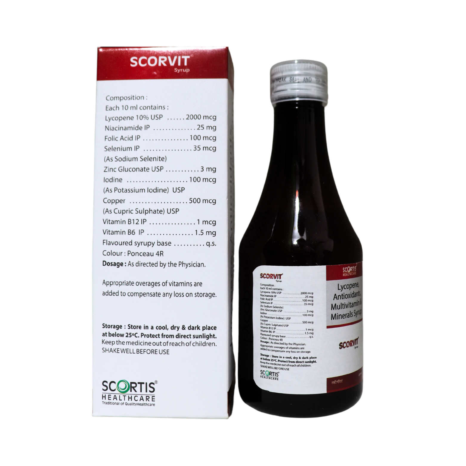 200ml Lycopene With Multivitamin And Multimineral Syrup Age Group: Suitable For All