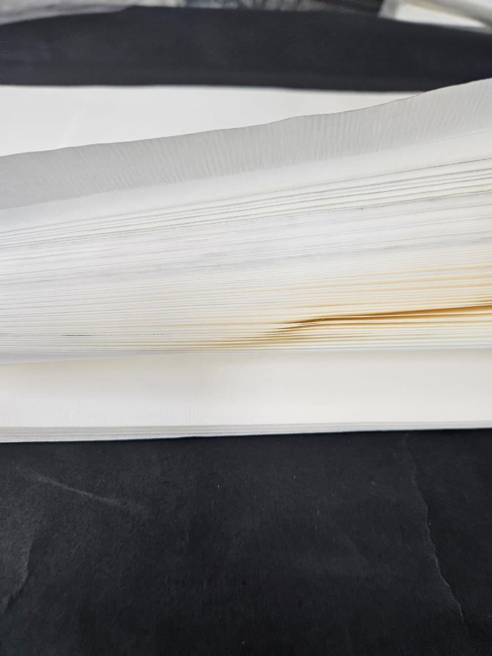 Soft Crepe Paper - Virgin Wood Pulp, 12x12 Inch, Natural White | Soft, Flexible, Lightweight, Suitable For Packaging And Arts & Crafts