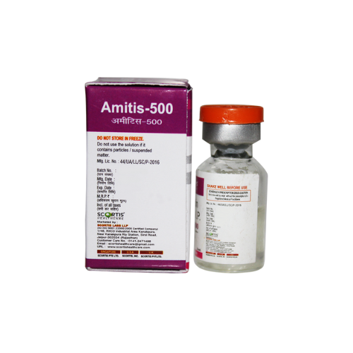 Amikacin Sulphate Injection Ip - Liquid Form | Effective Treatment For Bacterial Infections
