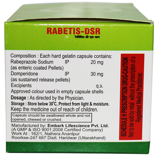 Rabeprazole Ec And Domperidone Sustained Release Capsules Medicine Raw Materials