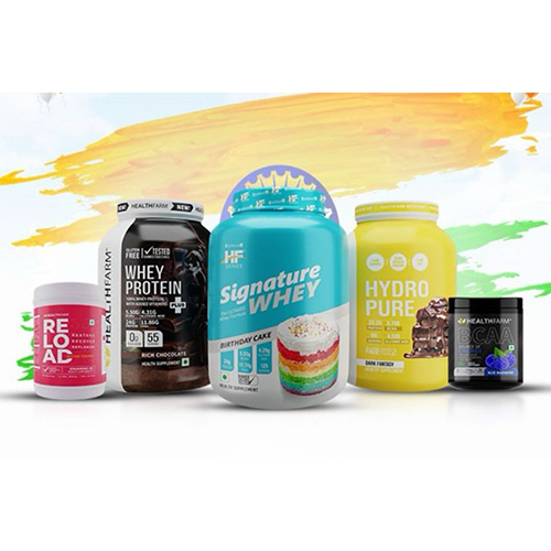 प्रोटीन जारों के लिए प्रिंटेड श्रिंक स्लीव्स