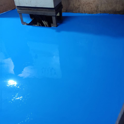 Abrasion Epoxy Flooring - Liquid Coating, 0.5mm Thickness, Blue Color | High-Quality, Long-Life Solution for Industrial Applications