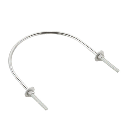 5 Inch U Clamp With Washer And Nut - Color: Silver