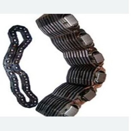 PIV Laminated and Roller Chain - Metal MS, Various Sizes Available , Silver Color, Industrial Usage for Durable Performance