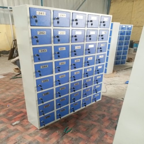 Mild Steel Office Staff Locker - Durable Design , Secure Compartments For Personal And Work Essentials