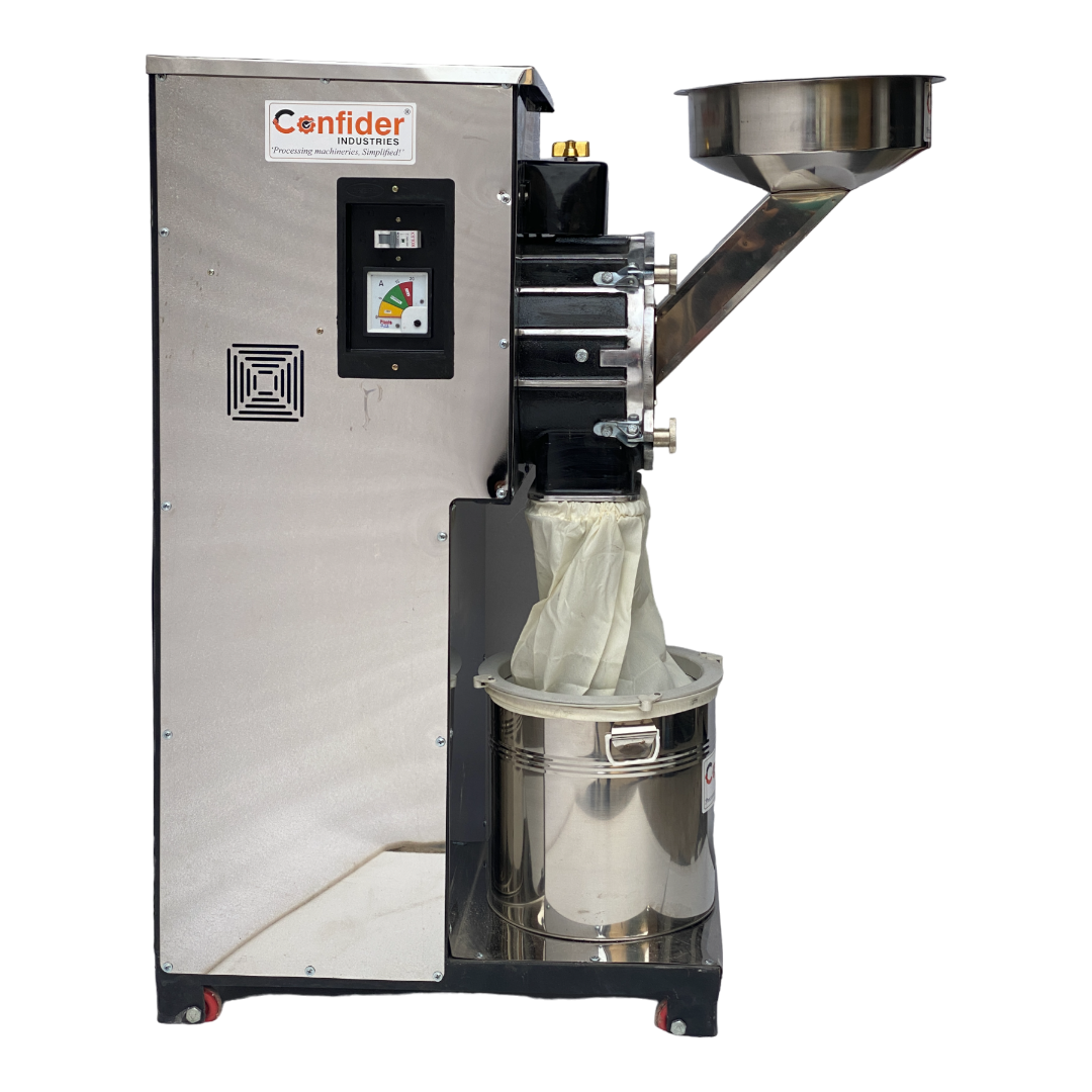 3 Hp Pulverizer Machine - Color: Sliver