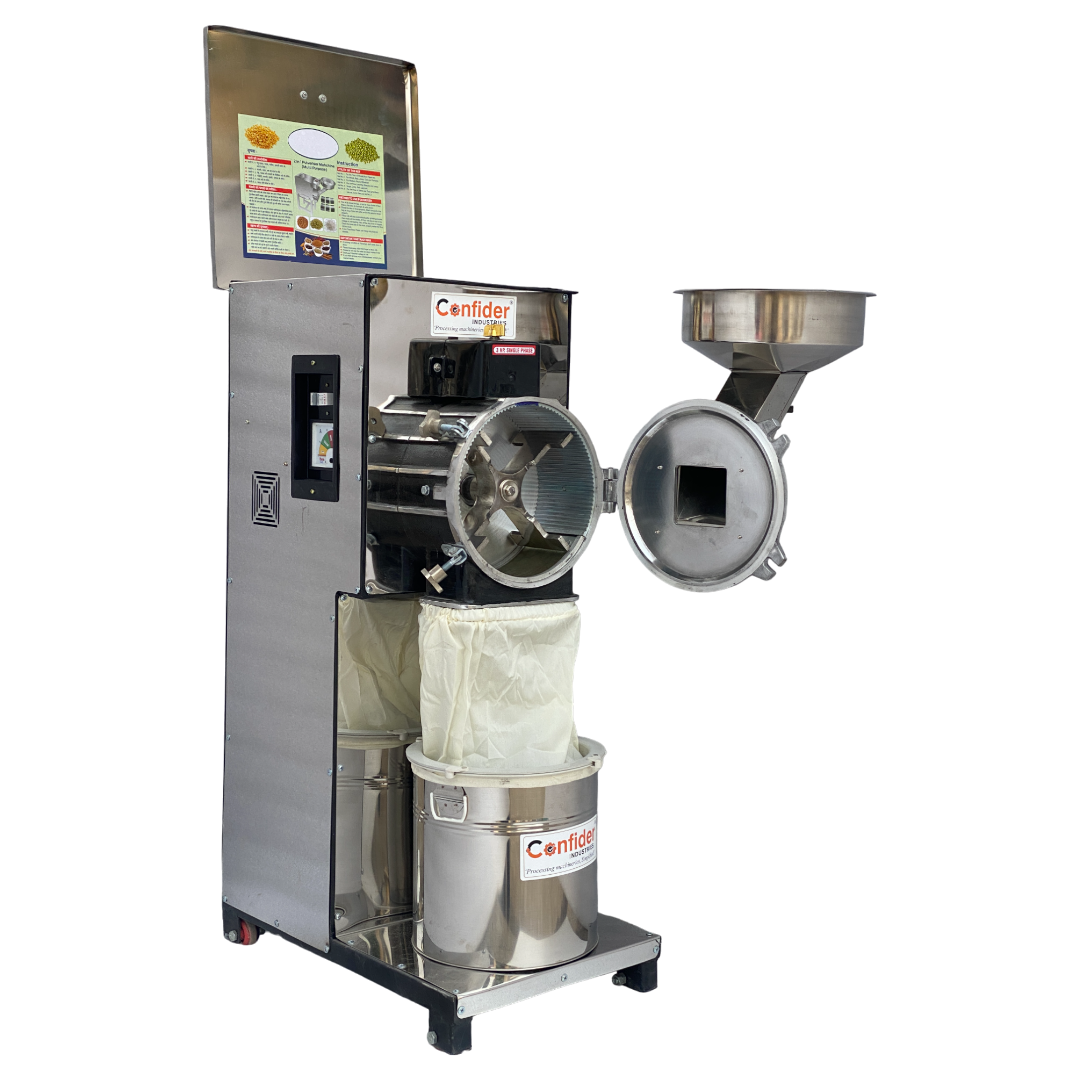 3 Hp Pulverizer Machine - Color: Sliver