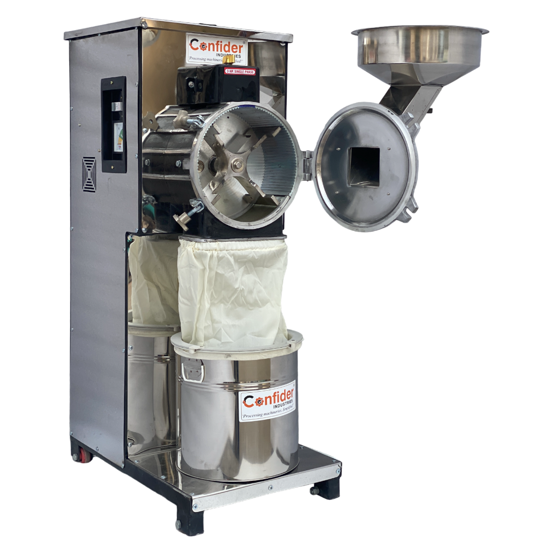 3 Hp Pulverizer Machine - Color: Sliver