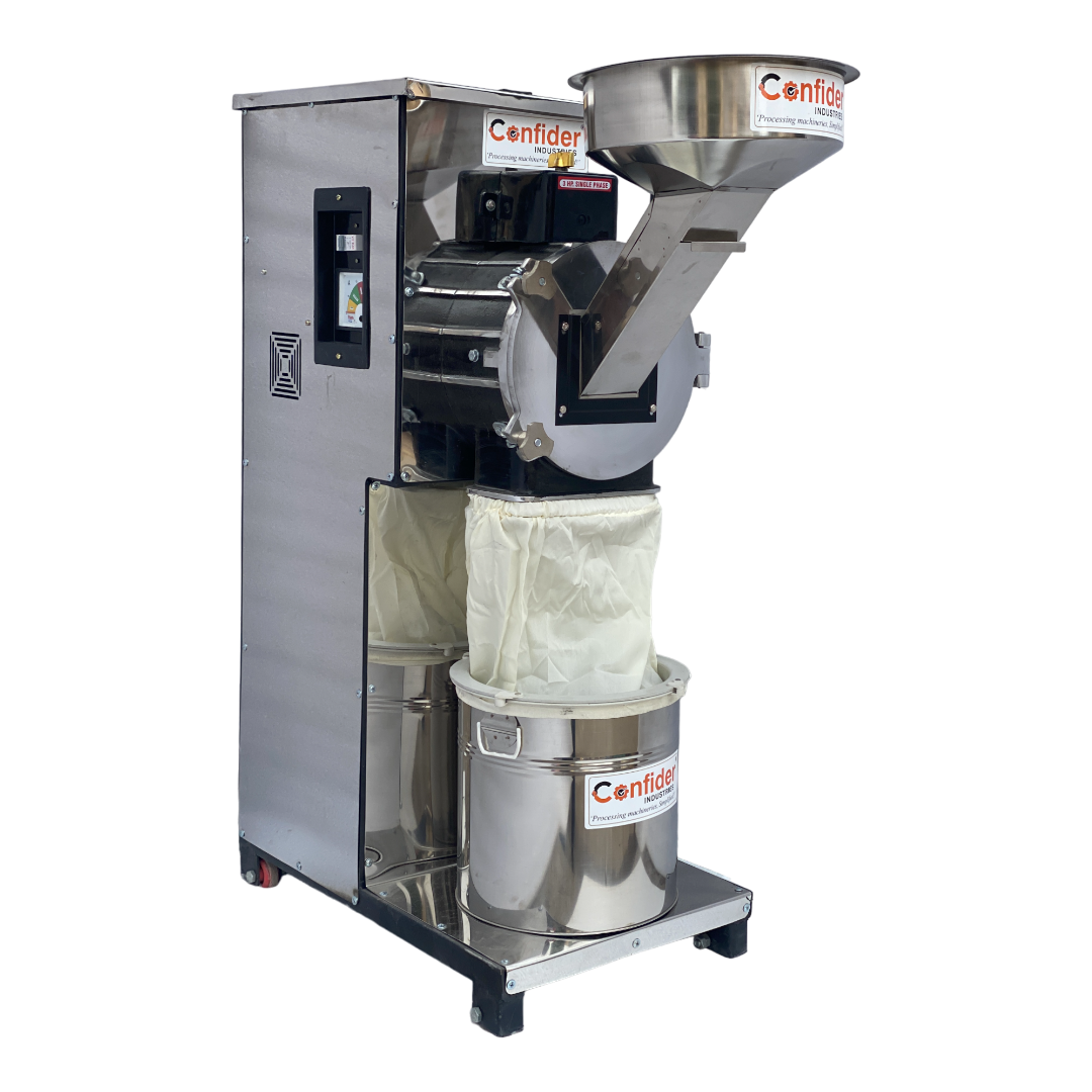 3 Hp Pulverizer Machine - Color: Sliver