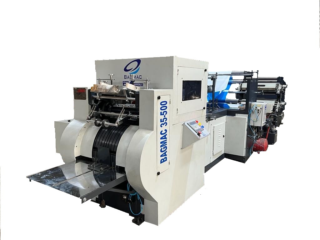 Bagmac Square Bottom Paper Bag Making Machine From Printed Or Unprinted Roll Paper - Automatic Grade: Automatic
