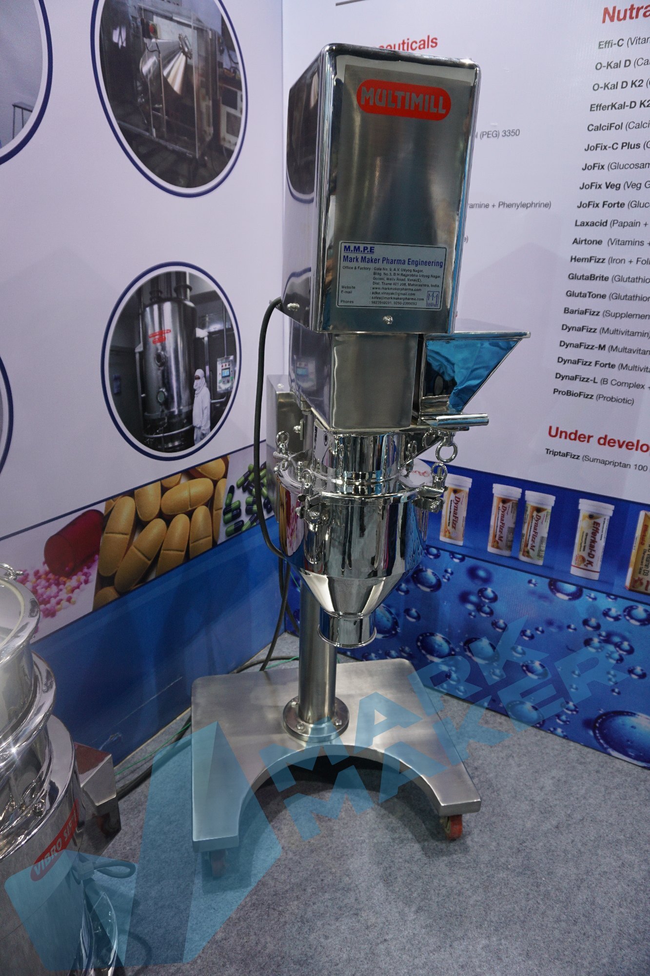 Multimill Machine - Capacity: 50 Kg - 500 Kg Kg/hr