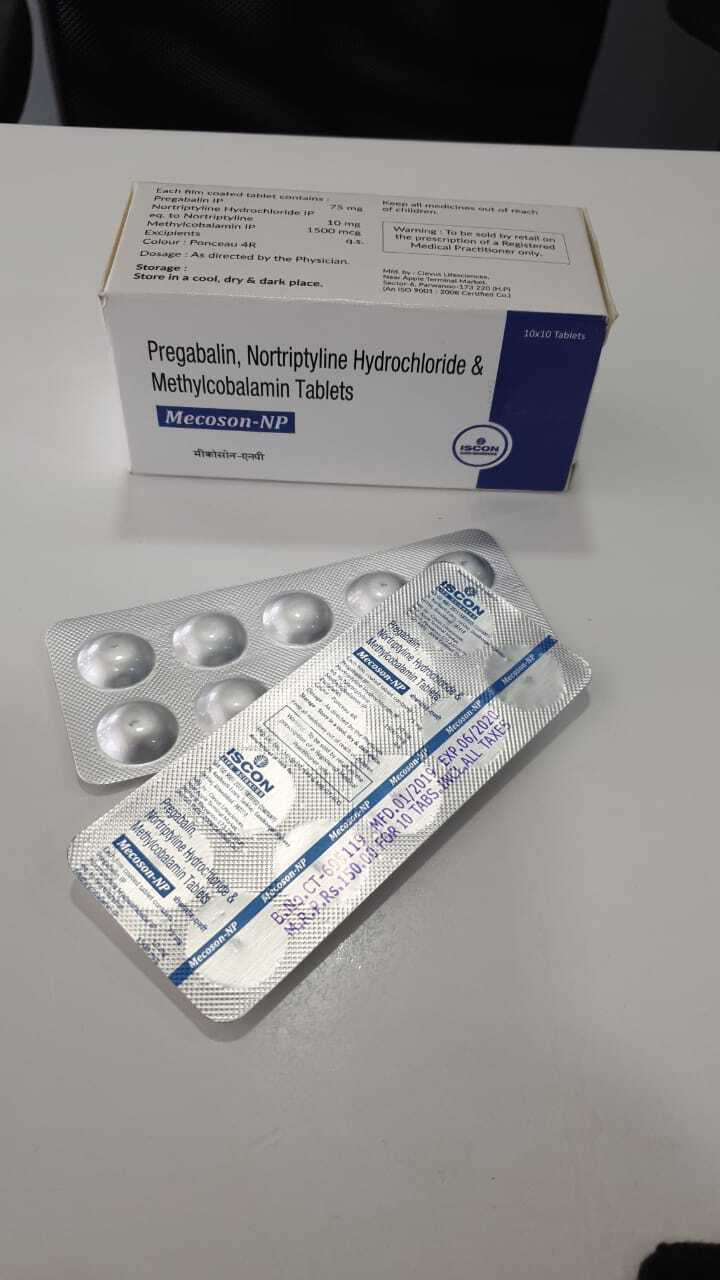 Pack Mecoson-np Tablet For Pain Relief And Nerve Health With Mecobalamin