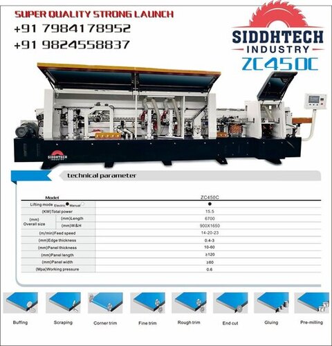 Pre-Milling Full Automatic Edge Banding Machine