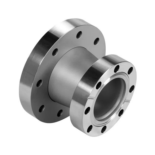 Mild Steel Flanges - 1 Inch Size, Polished Silver Finish | High Purity MS Material, Round Shape, Durable Industrial Use