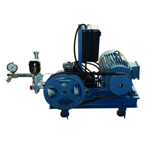 Light Duty, Trolley Drive Triplex Plunger Hydro-Test Pump - Caliber: Pressure Gauge By Manufacturer