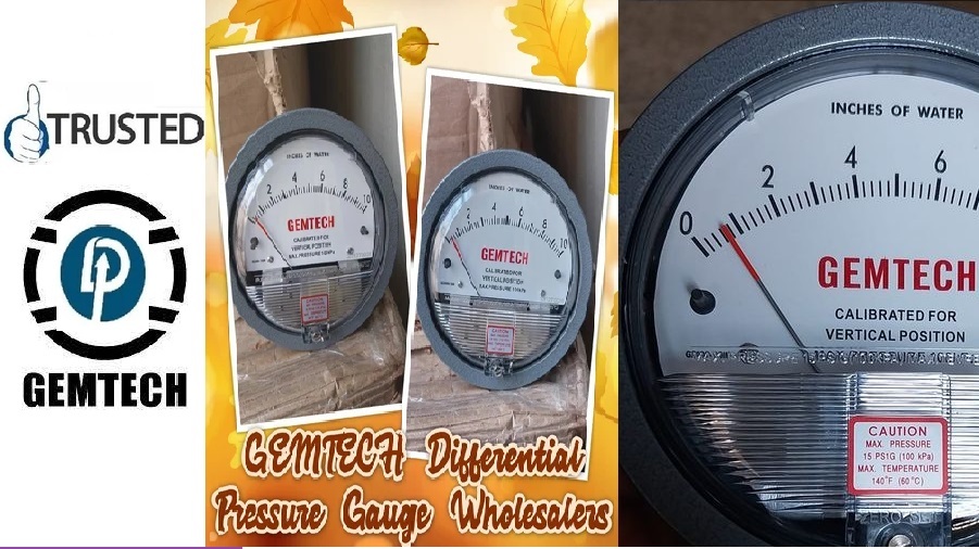 Gemtech Differential Pressure Gauge By Industrial Area Bagalkot Karnataka - Accuracy: A 2% Of Full Span At 70(21(a 3% On -0