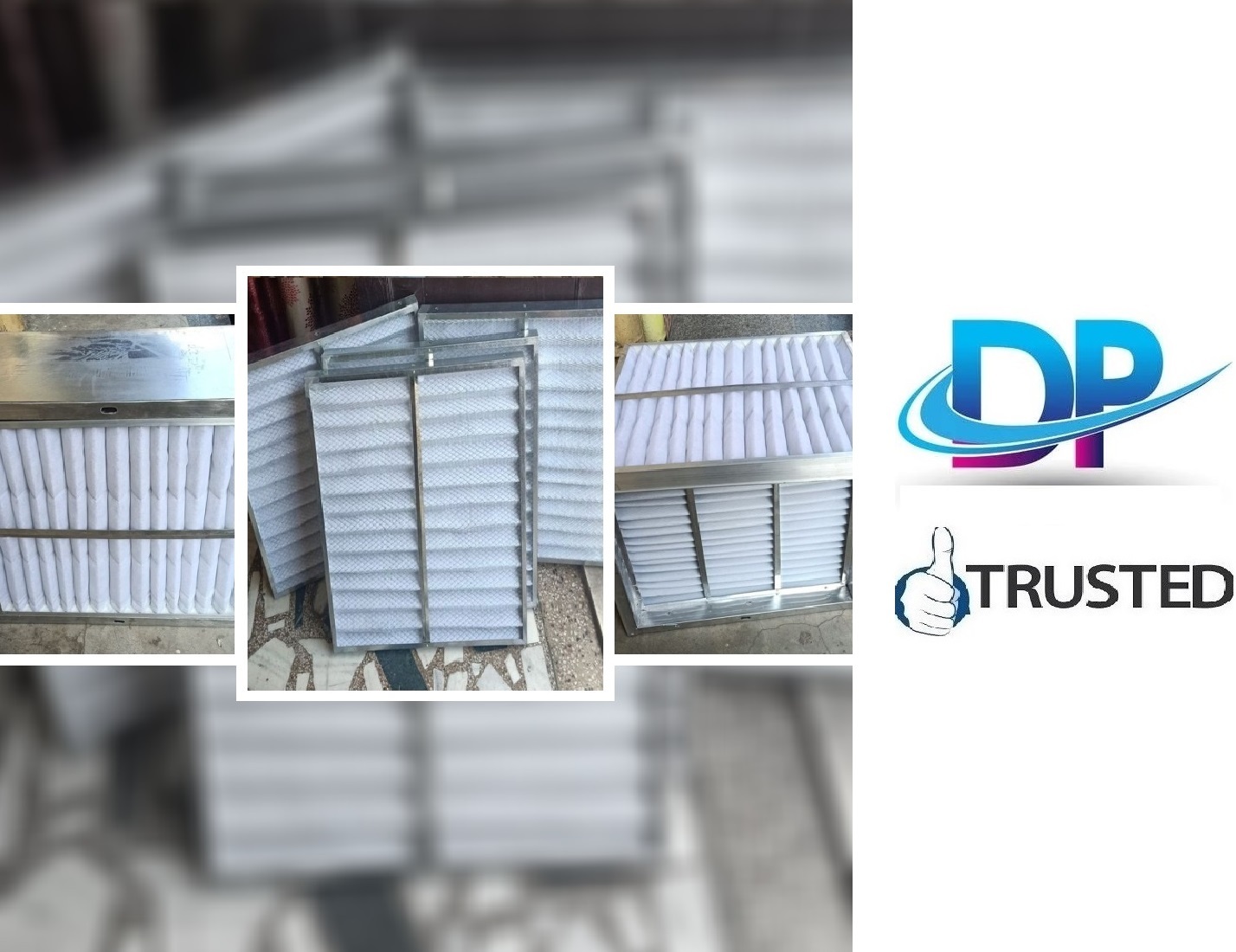 Leading Supplier Of Ahu ( Air Handling Unit) Filter By Ghaziabad (U.p.) - Color: White