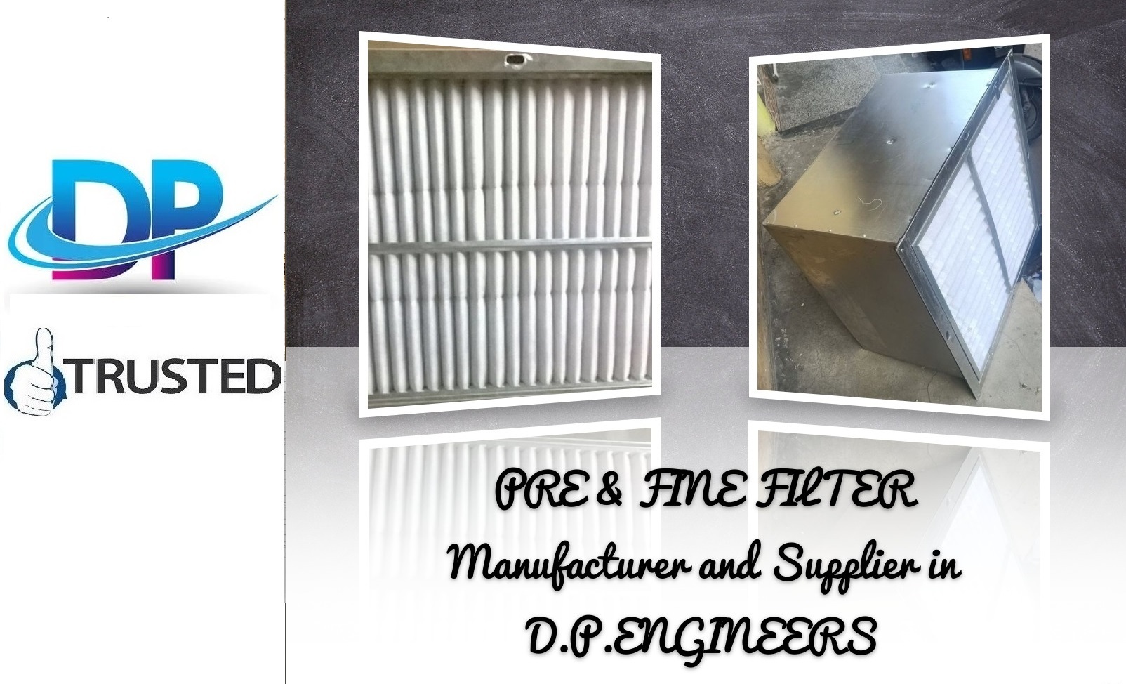 Leading Supplier Of Ahu ( Air Handling Unit) Filter By Ghaziabad (U.p.) - Color: White