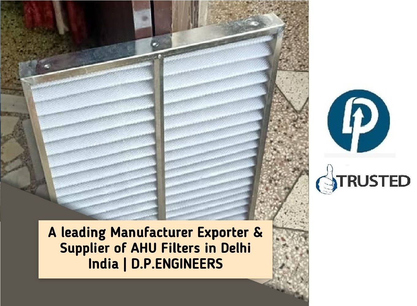 Leading Supplier Of Ahu ( Air Handling Unit) Filter By Ghaziabad (U.p.) - Color: White