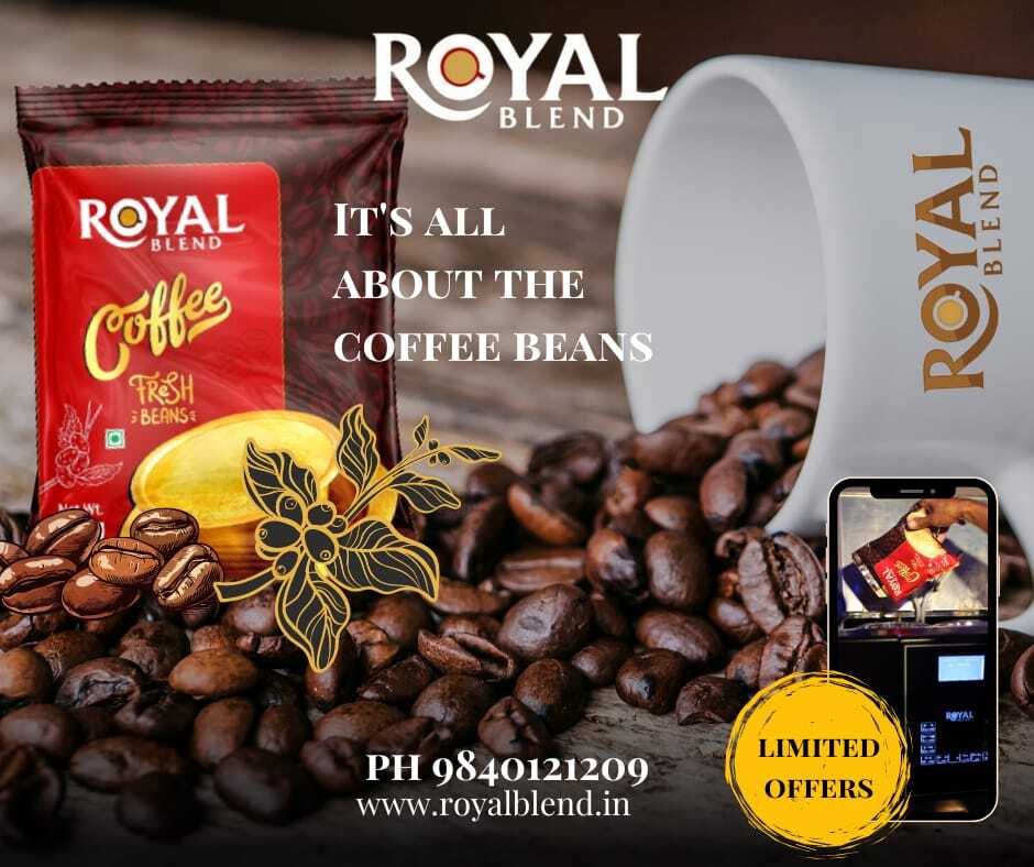 Royal Blend Coffee Powder - Caffeine (%): 80-20