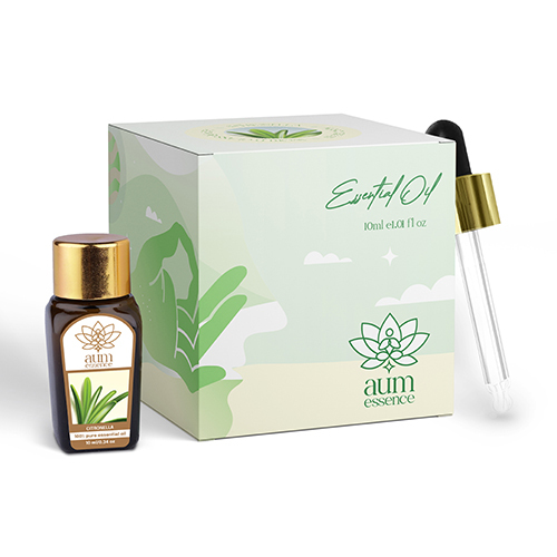 Citronella Essential Oil - 10ml Liquid Extract | High Purity Herbal Extract, Fragrant Aroma, Insect-Repelling Properties