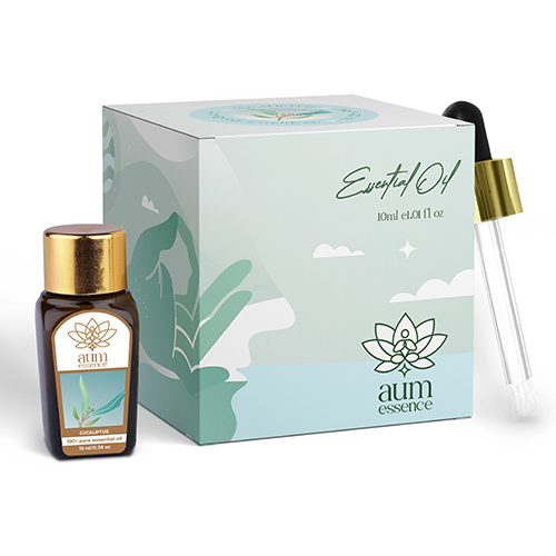 Eucalyptus Essential Oil - 10ml Liquid Bottle | High Purity Herbal Extract, Fragrant Aroma, Antiseptic Properties, Perfect for Aromatherapy