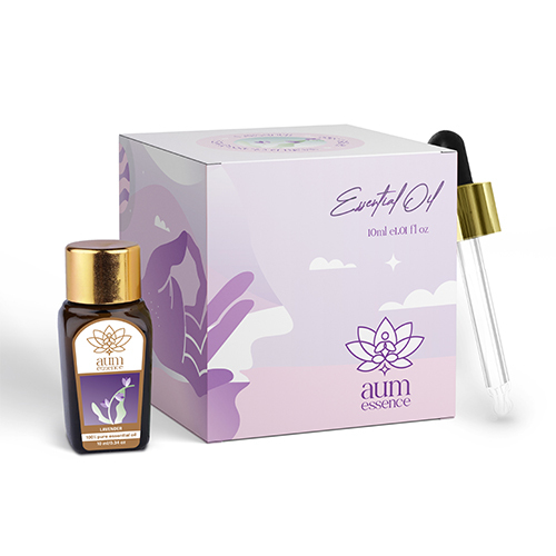 Lavender Essential Oil - 10ml | High Purity Herbal Extract, Fragrant Liquid, Calming Aroma for Relaxation and Skin Nourishment