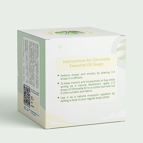 Citronella Essential Oil - 10ml Liquid Extract | High Purity Herbal Extract, Fragrant Aroma, Insect-repelling Properties
