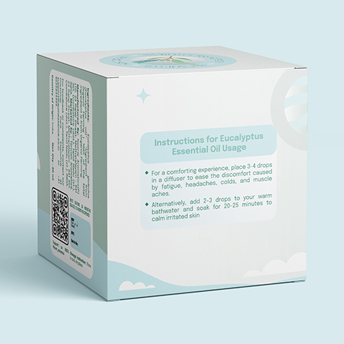 Eucalyptus Essential Oil - 10ml Liquid Bottle | High Purity Herbal Extract Fragrant Aroma Antiseptic Properties Perfect For Aromatherapy