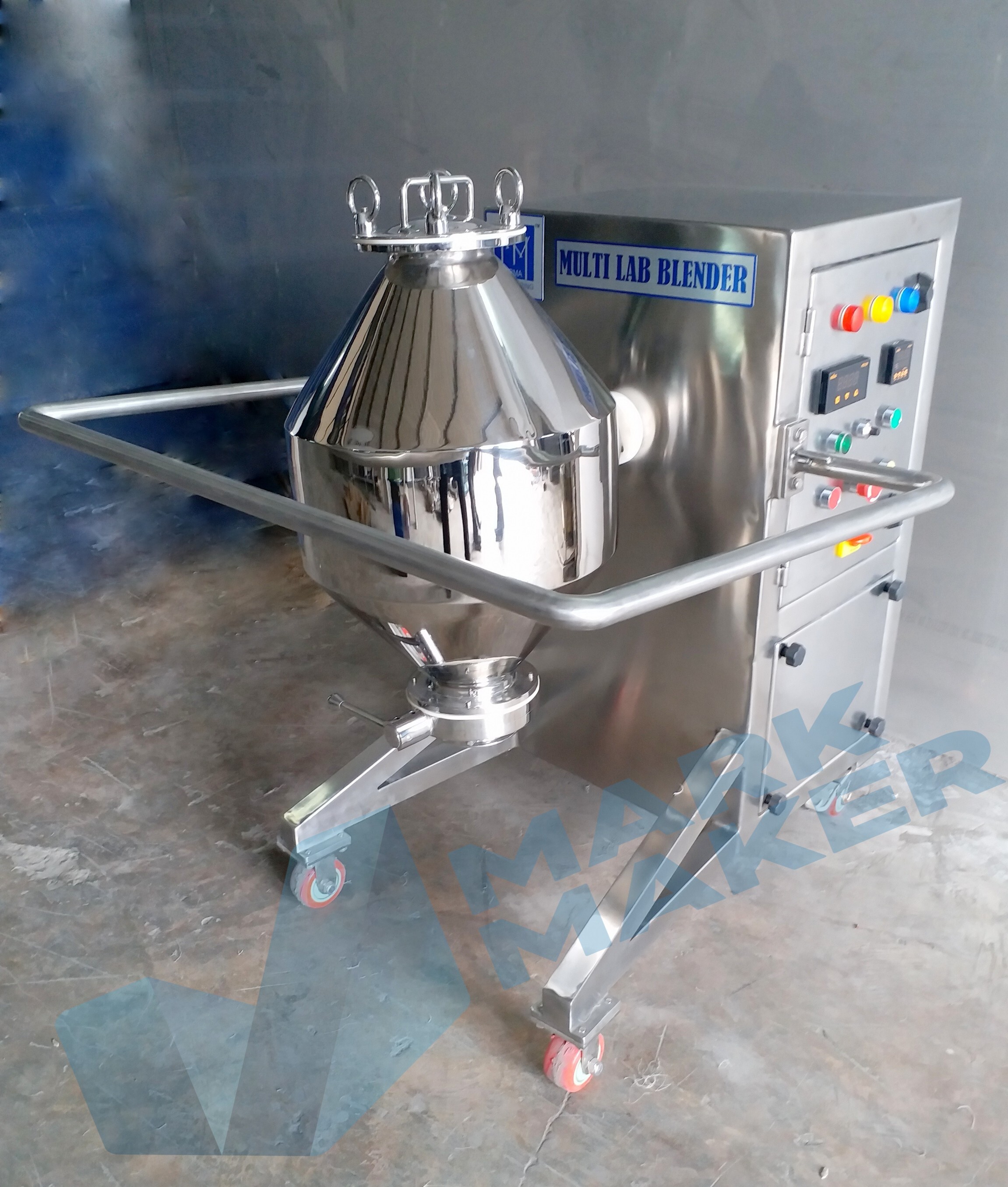 Double Cone Blender - Capacity: 10-2500 Liter/day