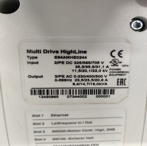 Lenze E94amhe0244 Servo Drives - Advanced Motion Control Technology, High Efficiency Energy Management, Versatile Application Compatibility