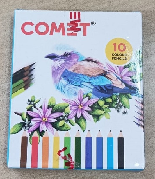 Colour Pencil - Material: Wood And Colored Lead