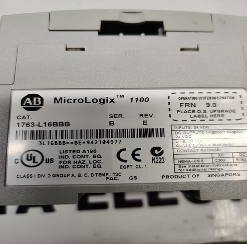 Allen Bradley 1763-l16bbb Programmable Controller