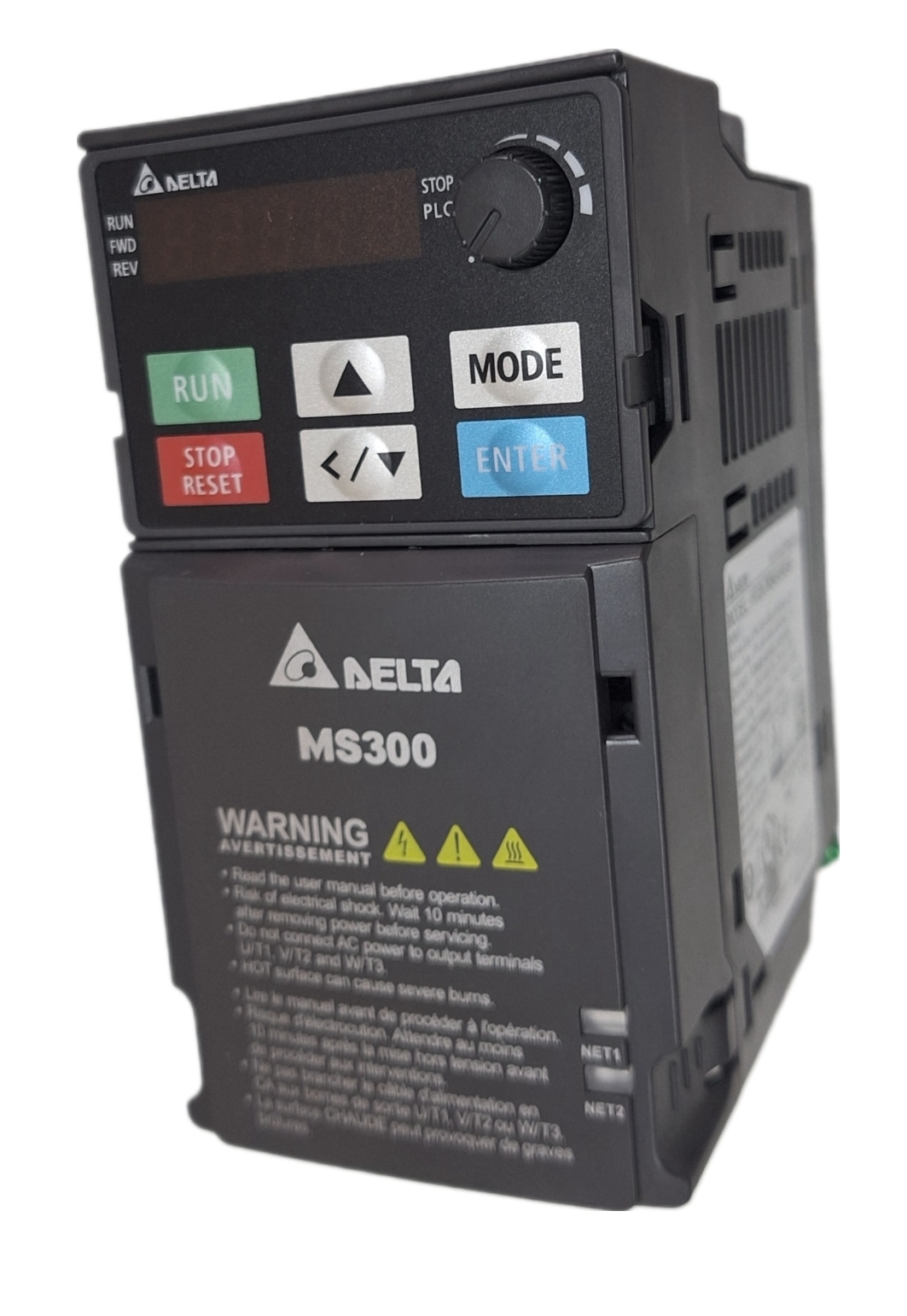 Delta Ms 300 1hp 460v 3 Phase Vfd2a7ms43ansaa