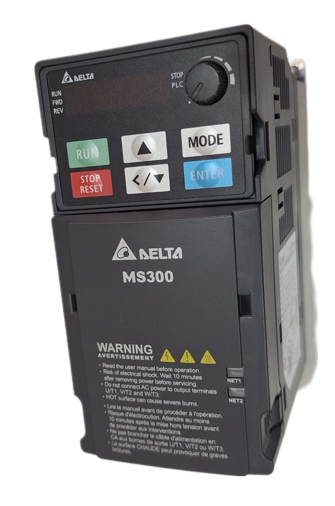 Delta Ms 300 1 Hp 220v Vfd4a8ms21ansaa - Input: 220v Single Phase, Output: 220v 3 Phase | Ideal For Industrial Applications