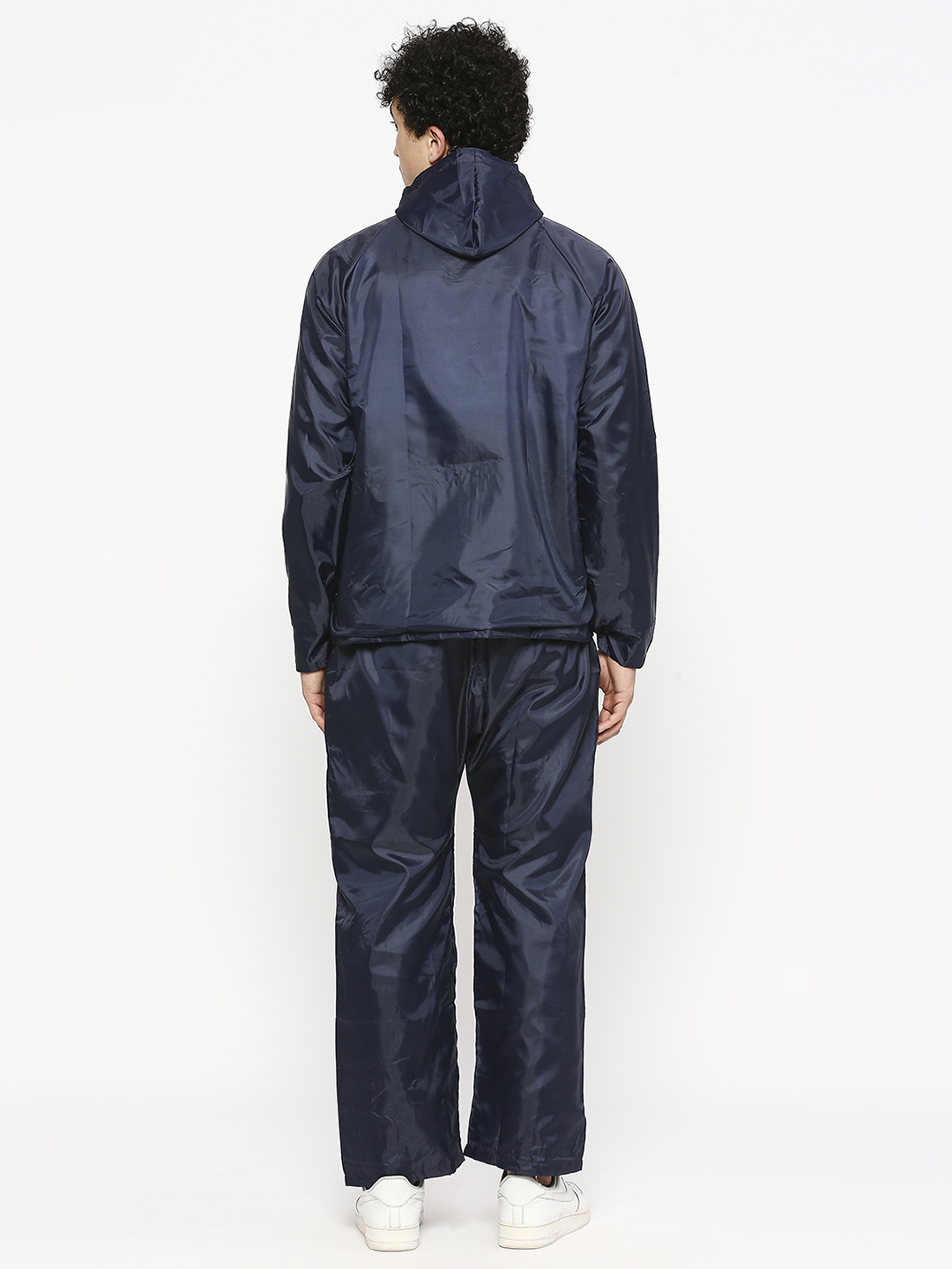 Omega Rainsuit - Polyester Taffeta & Pvc Material, Waterproof Reversible Jacket With Hood And Pants