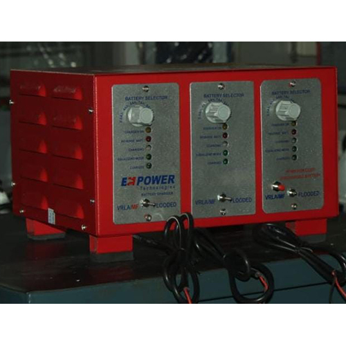 Automatic Battery Charger - Material: Stainless Steel