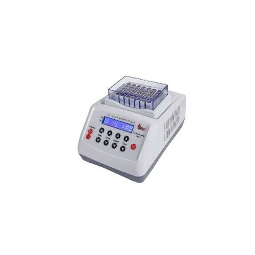 DBI10 Laboratory Dry Bath Incubator - Metal Construction, Standard Size, White Color | Temperature Range 5 to 105°C, Power 220V AC